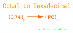 Read more about the article Conversion of number system – Octal to Hexadecimal