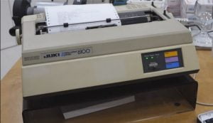 daisy wheel printer and types of printer