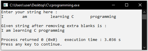 remove-space-from-string-c-program-to-remove-extra-space-from-string