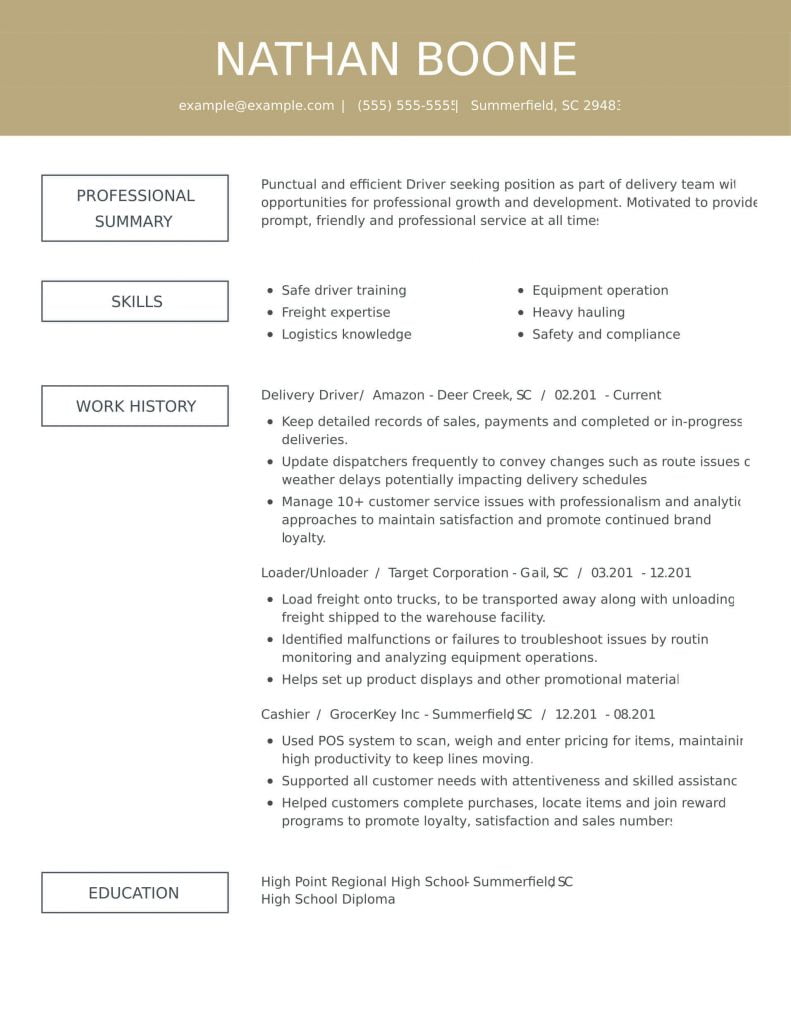 resume templates 4, how to create a professional resume