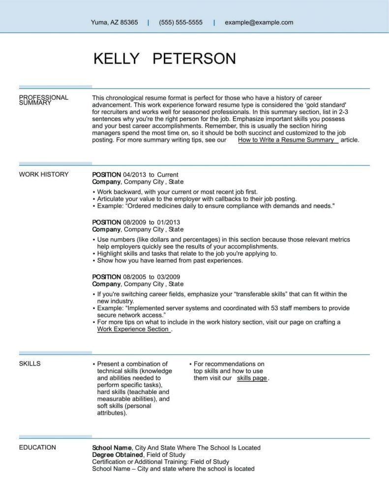 resume templates 9, professional resume
