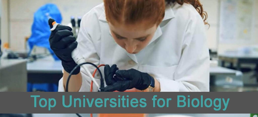 top 50 universities for biology in the world